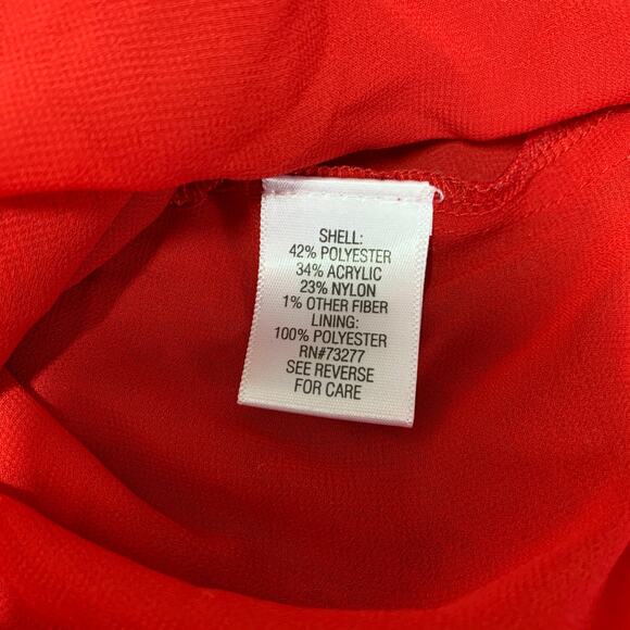 APT 9 Red Sequins Knit Long Sleeve Sweater XL - Picture 4 of 8